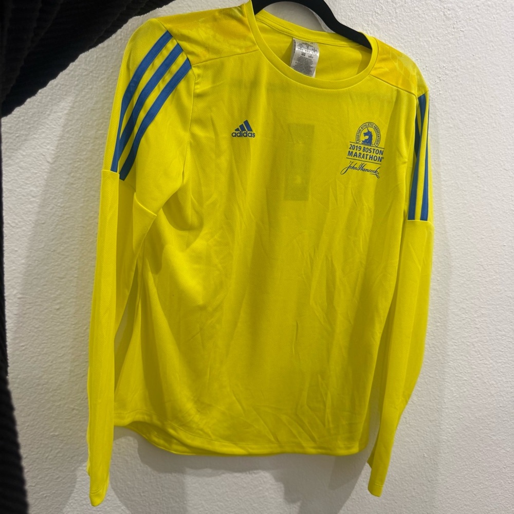 Adidas 2019 Boston Marathon Long Sleeve Shirt